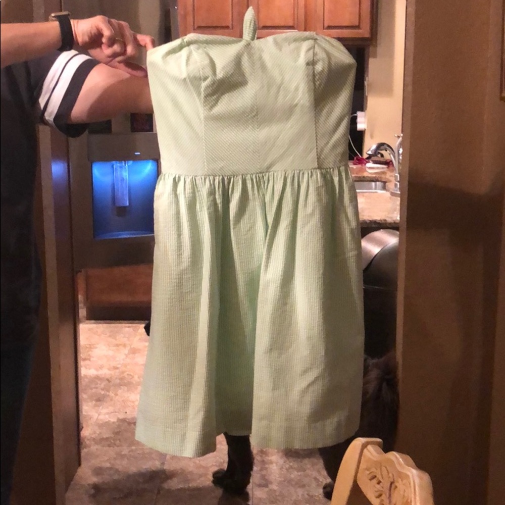 Lilly Pulitzer strapless dress!